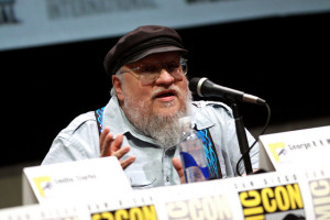 George R. R. Martin (by flickr user Gage Skidmore)