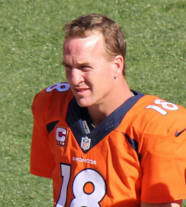 Peyton Manning (by flickr user Jeffrey Beall)